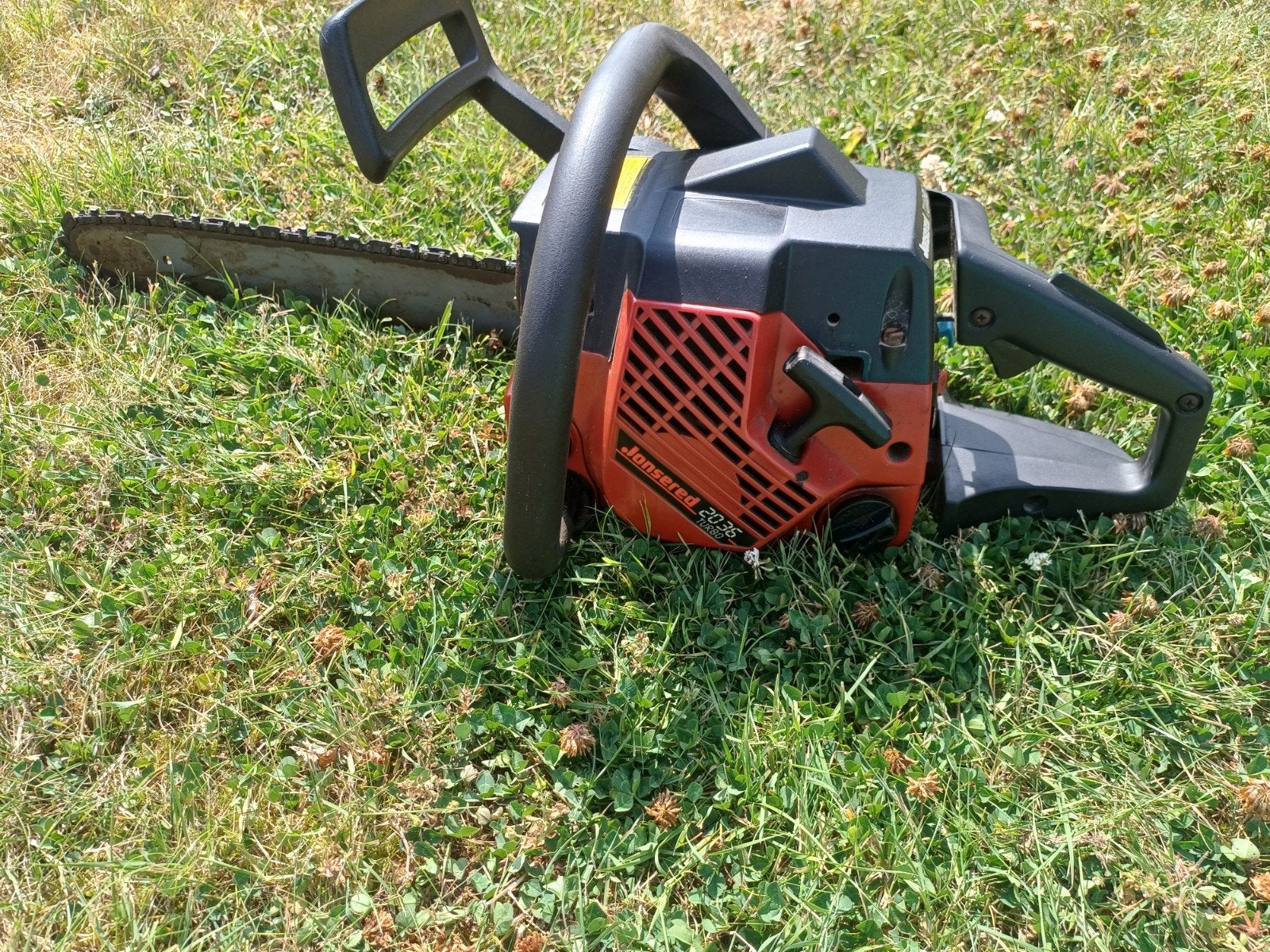 Jonsered kettingzaag, Doe-het-zelf en Bouw, Gereedschap | Zaagmachines, Ophalen, Gebruikt, Kettingzaag, Jonsered