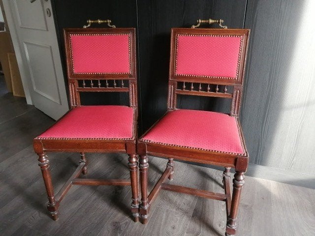 Vintage stoelen, Ophalen, Gebruikt, Twee, Vintage