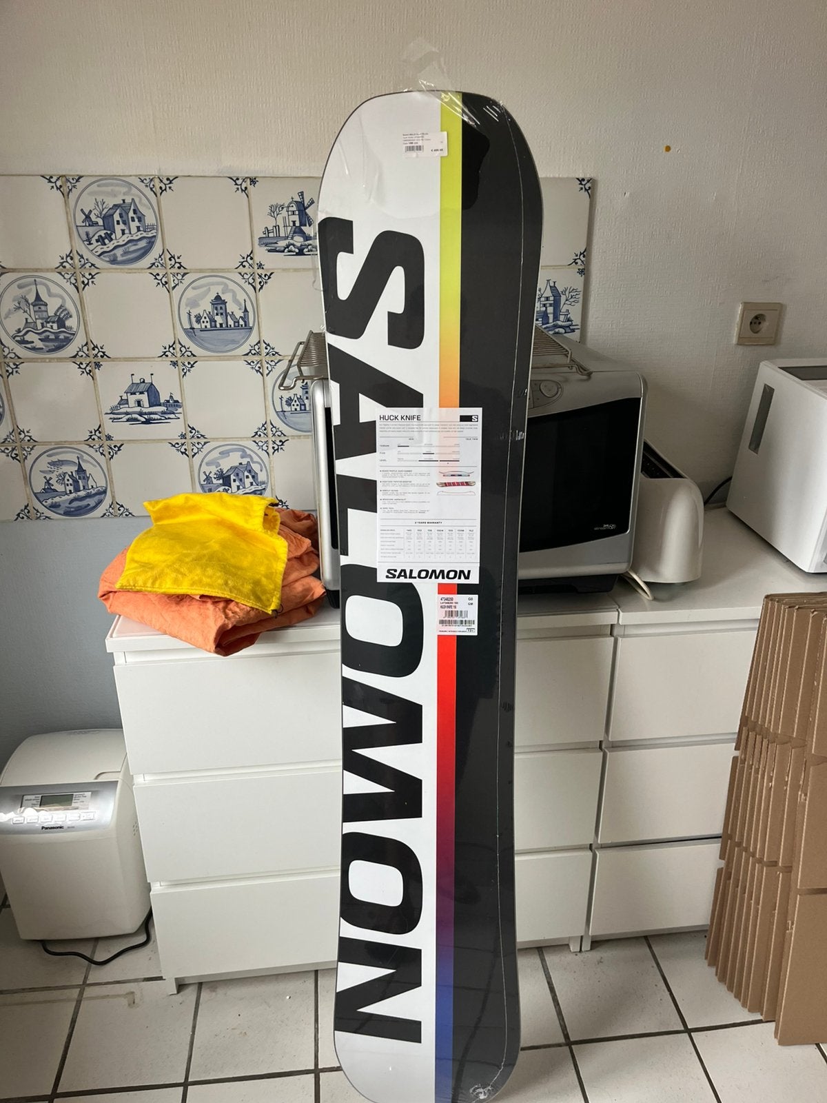 Salomon Huck Knife 156cm - NIEUW - freestyle snowboard, Sports & Fitness, Snowboard, Enlèvement, Comme neuf, Planche