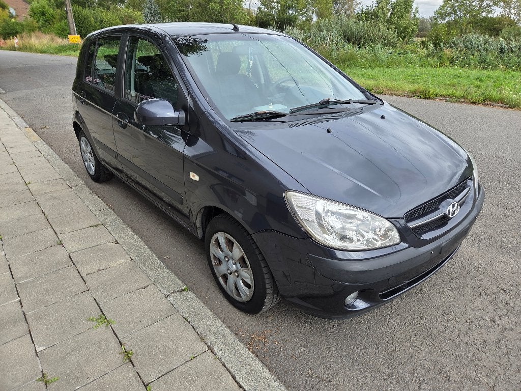 Hyundai Getz, Voorwielaandrijving, Stof, Blauw, Particulier
