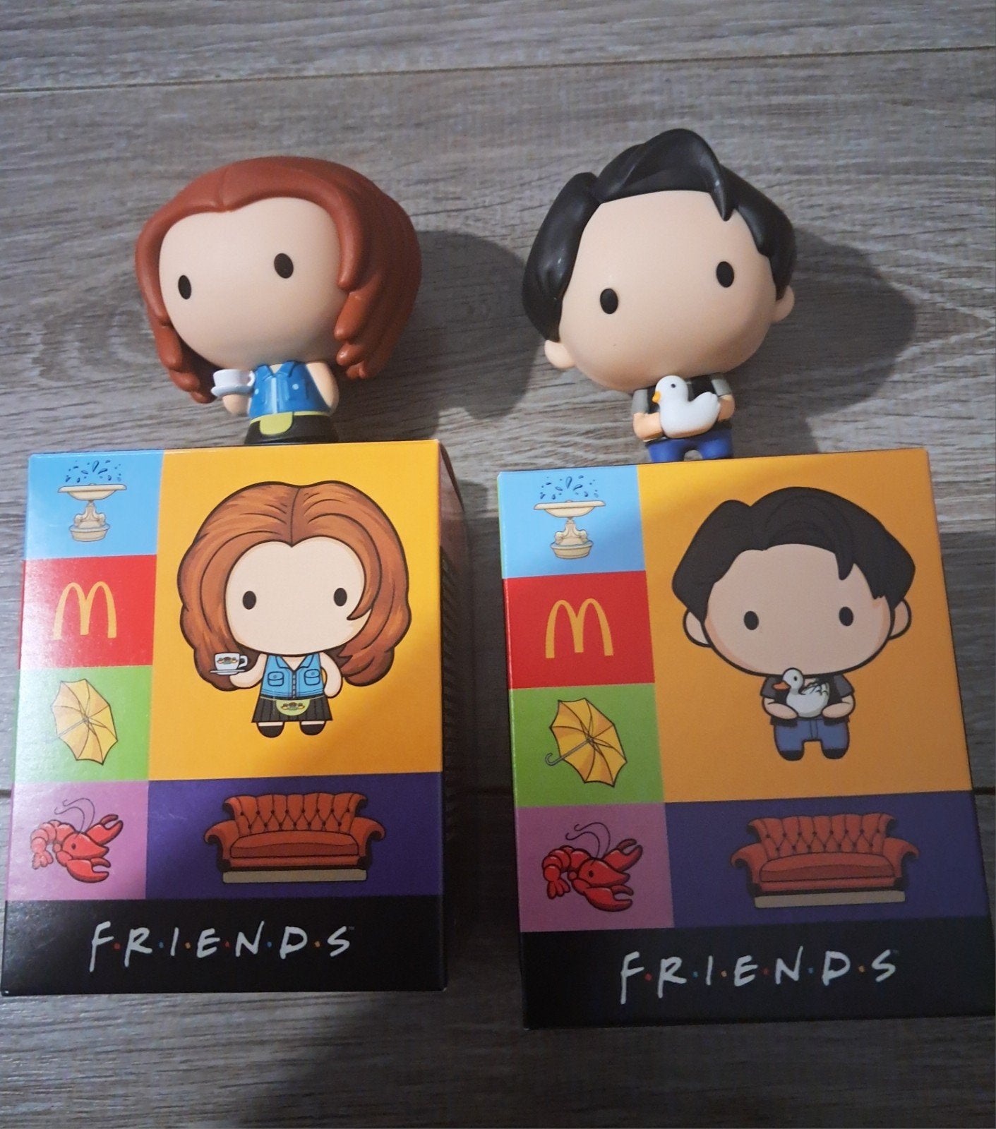 Figurines Friends Rachel et Joey, Enlèvement, Neuf