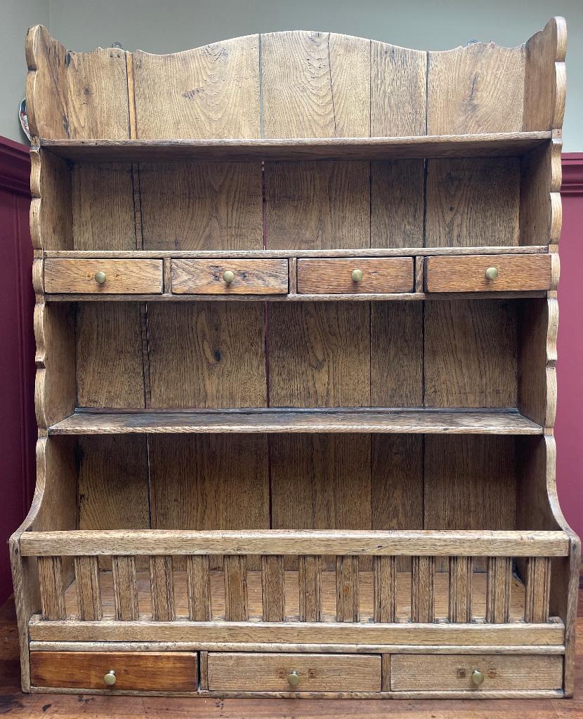 Antiek dressoir, Ophalen, Met plank(en), Gebruikt, 100 tot 150 cm