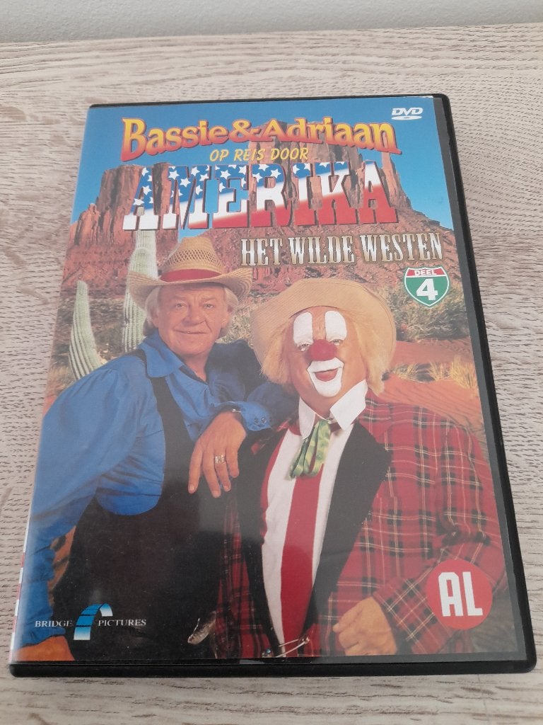 Dvd Bassie en Adriaan, Cd's en Dvd's, Dvd's | Kinderen en Jeugd, Ophalen of Verzenden, Zo goed als nieuw