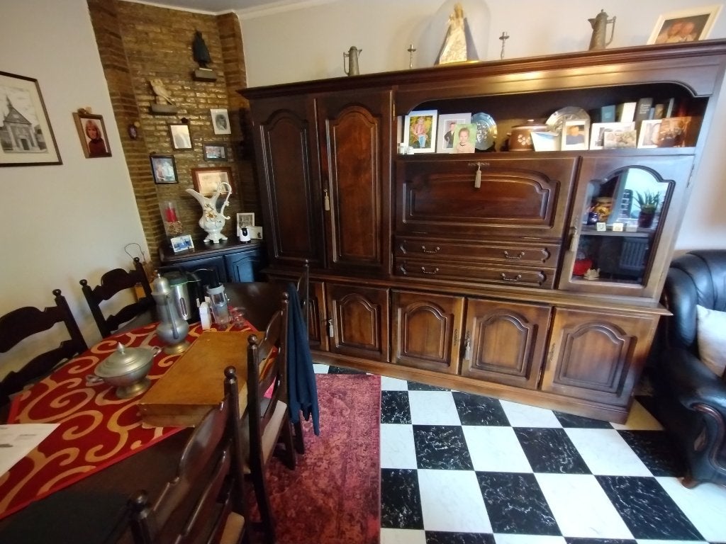 Eetplaats en dressoir, Ophalen, Gebruikt, Overige houtsoorten, Met lade(s)