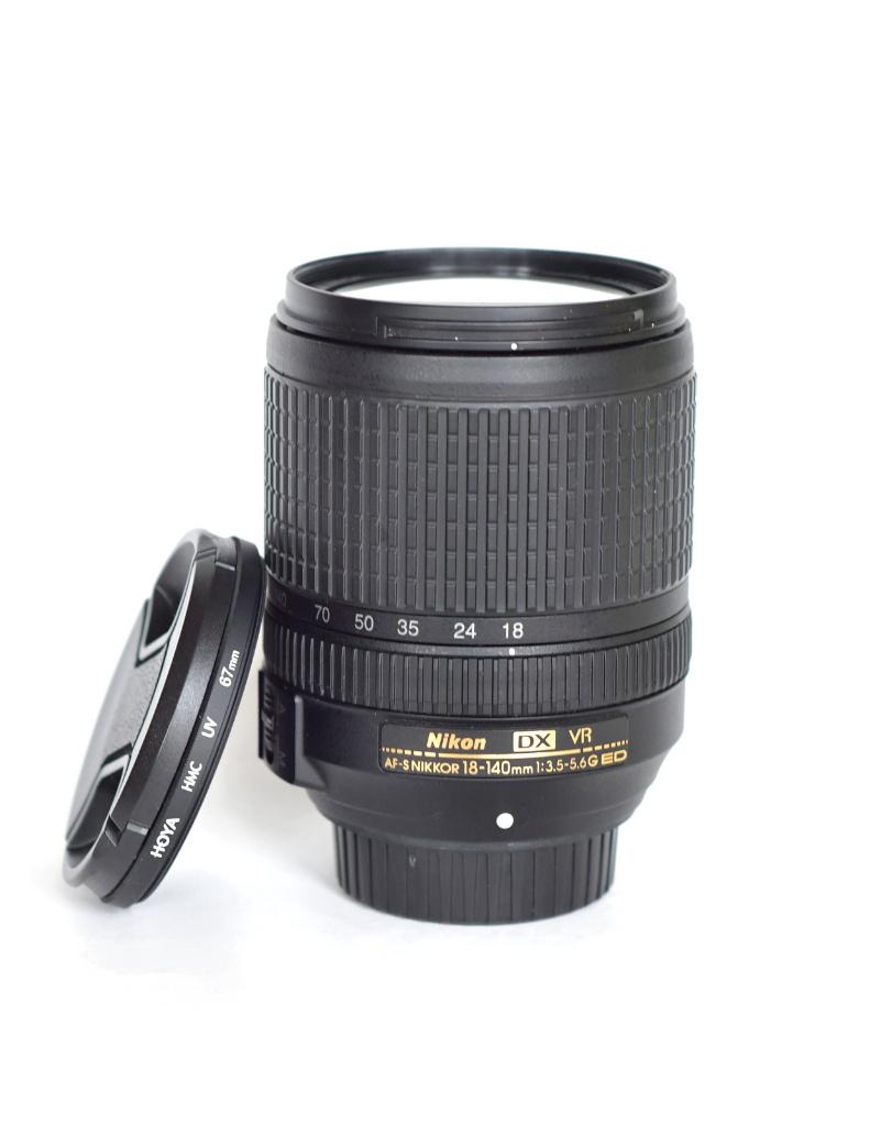 Lens Nikkor 18-140 f/3.5-5.6 G ED, Enlèvement ou Envoi, Comme neuf, Lentille standard, Zoom