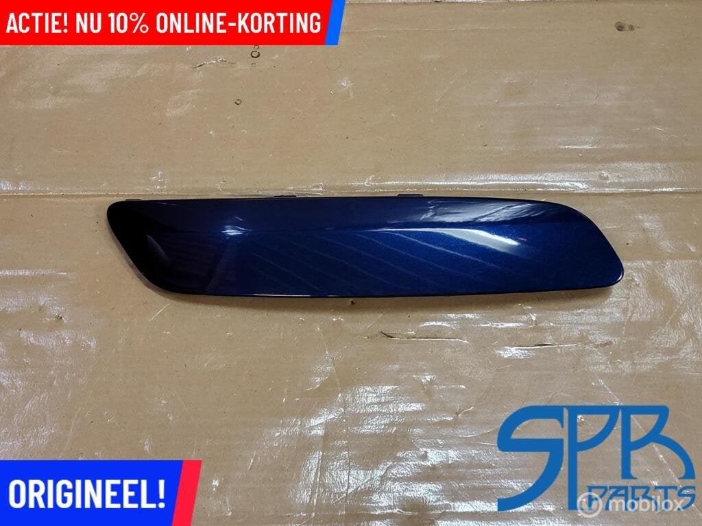 BUMPER SIERLIJST RECHTSVOOR GOLF 5 GTI VARIANT JETTA 5 BLAUW, Gebruikt, VOLKSWAGEN, Volkswagen, Ophalen of Verzenden