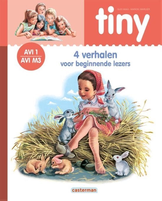 Tiny / 4 verhalen voor beginnende lezers / AVI 1 / AVI M3, Ophalen of Verzenden, Zo goed als nieuw