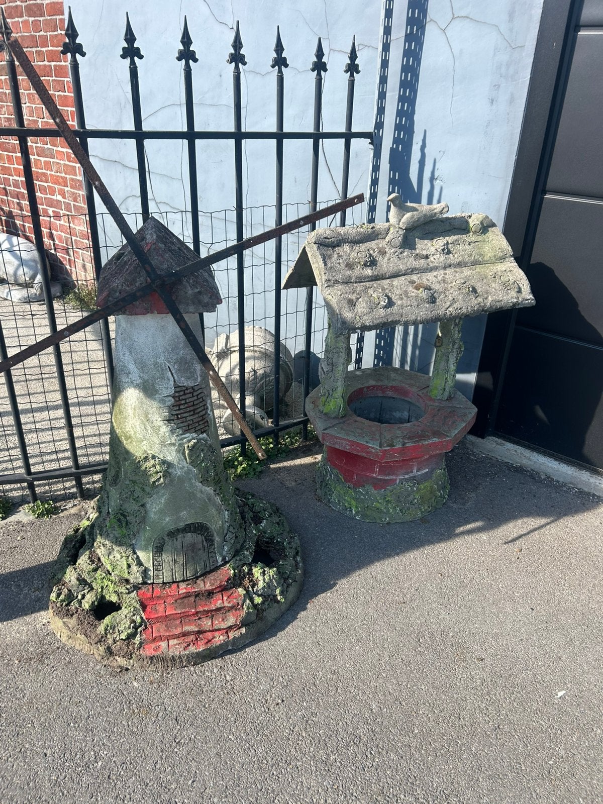 Prachtige oude molen en waterput, Ophalen, Gebruikt