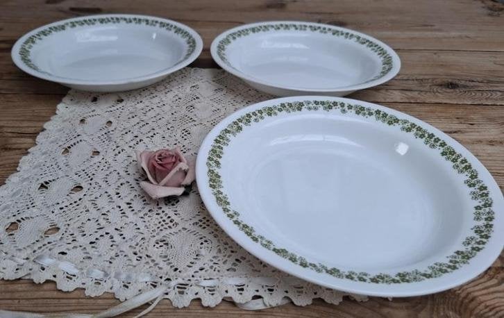 Diepe borden, Spring Blossom, Corelle by Corning NY, U.S.A., Overige materialen, Gebruikt, -, -