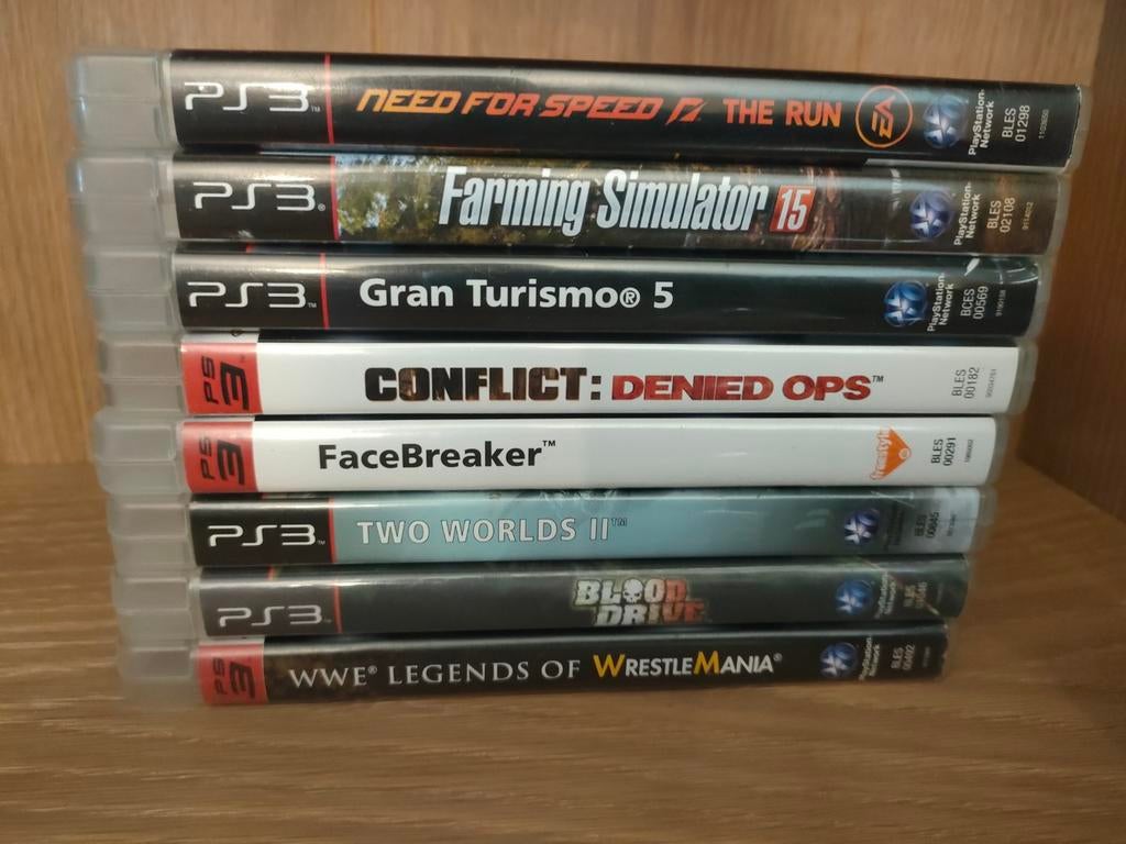 Pack van 8 PS3 CIB Pal games, Games en Spelcomputers, Games | Sony PlayStation 3, Ophalen of Verzenden