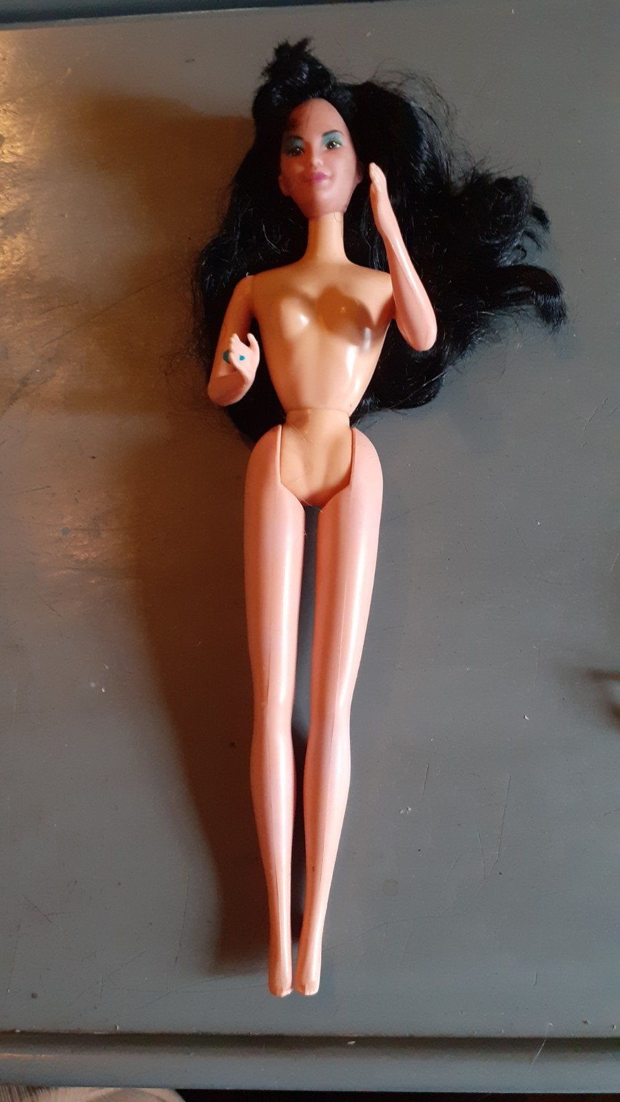 poupée mannequin barbie long cheveux noir, Verzamelen, Ophalen of Verzenden, Pop