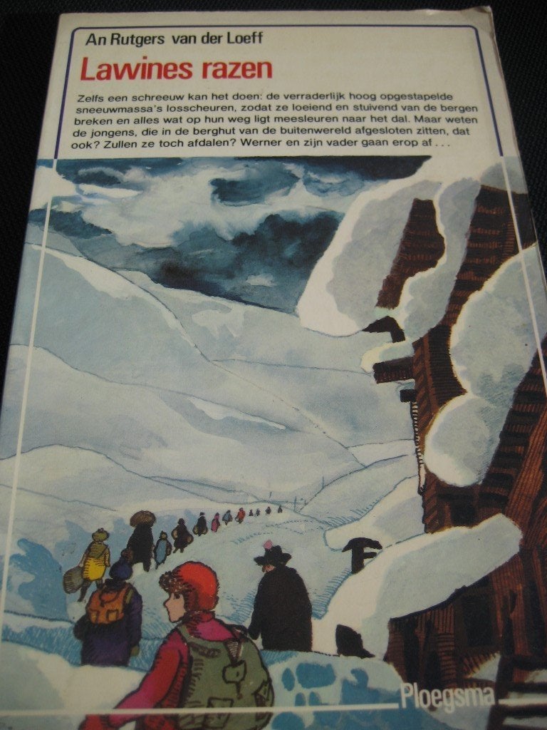 Lawines razen - An Rutgers van der Loeff, Boeken, Ophalen of Verzenden