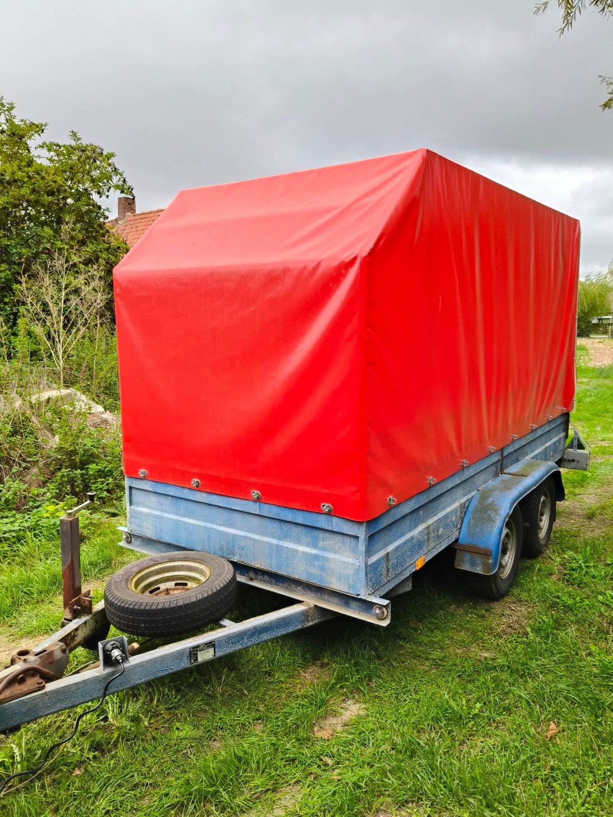 aanhangwagen gesloten, Enlèvement