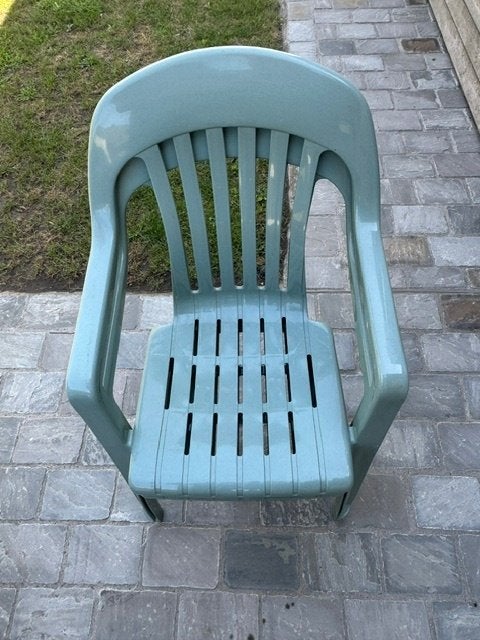 tuinstoelen, Tuin en Terras, Tuinstoelen, Ophalen, Zo goed als nieuw, Kunststof, Stapelbaar
