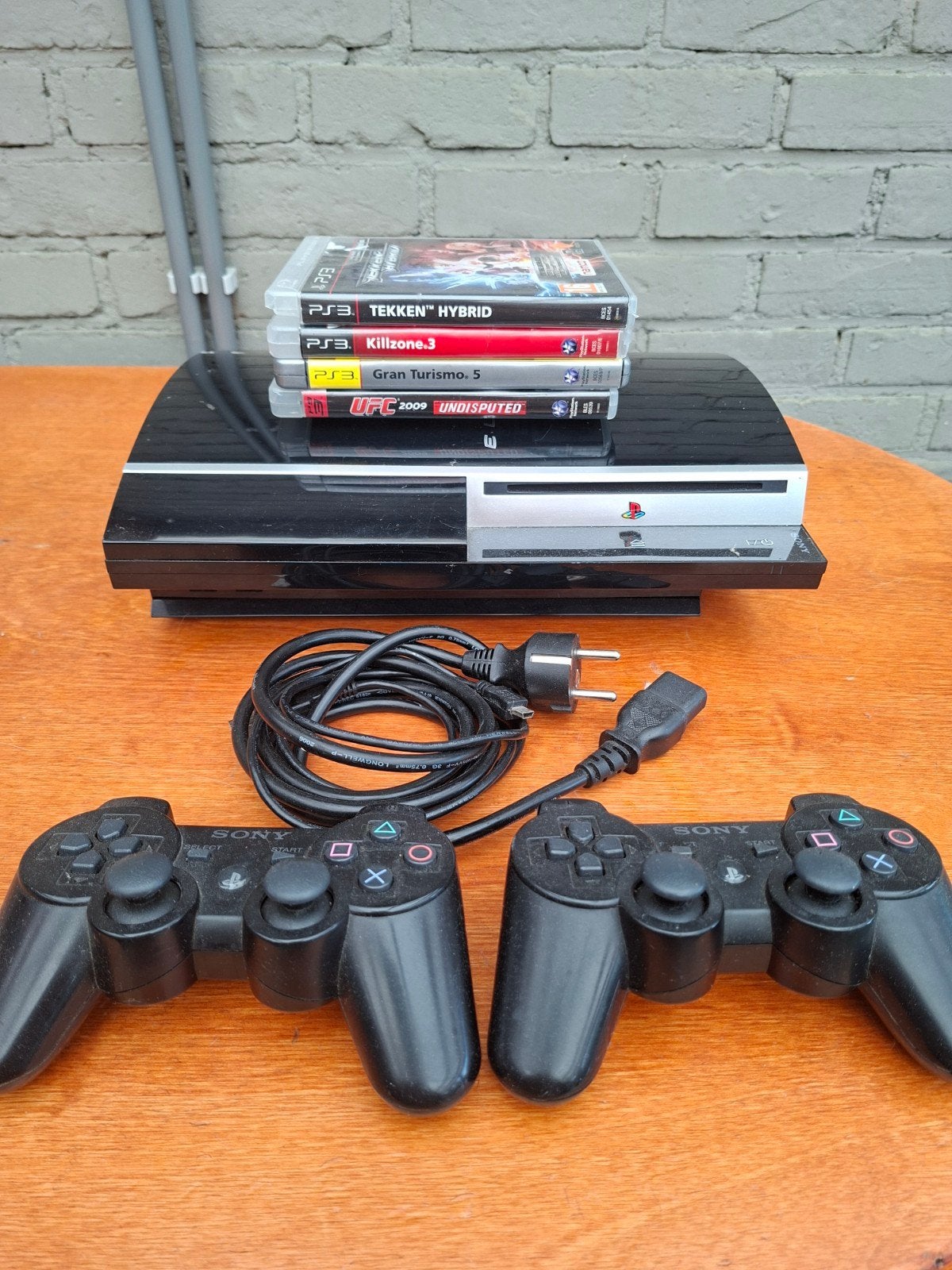 ps3 console, Games en Spelcomputers, Ophalen, Phat, Met 2 controllers, 160 GB