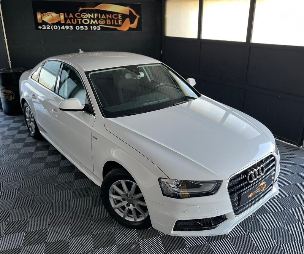 Audi A4 1.8TFSI S-Tronic S-Line 1er Prop Garantie 12 Mois, Autos, 144 g/km, Euro 5, Achat, Noir