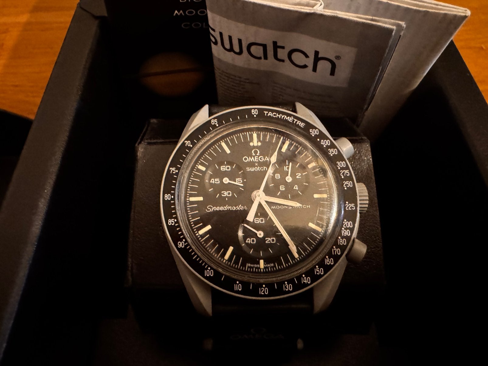 Omega - swatch mission to the moon, Ophalen, Zo goed als nieuw, Omega