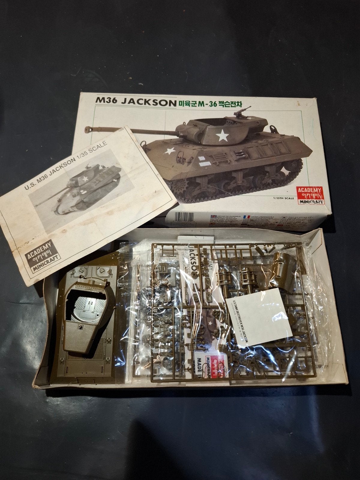 maquette M36 chasseur de Chars US ww2 militaria, Hobby en Vrije tijd, Ophalen of Verzenden