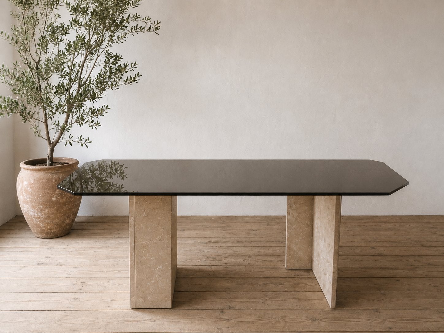 Vintage tafel, Ophalen