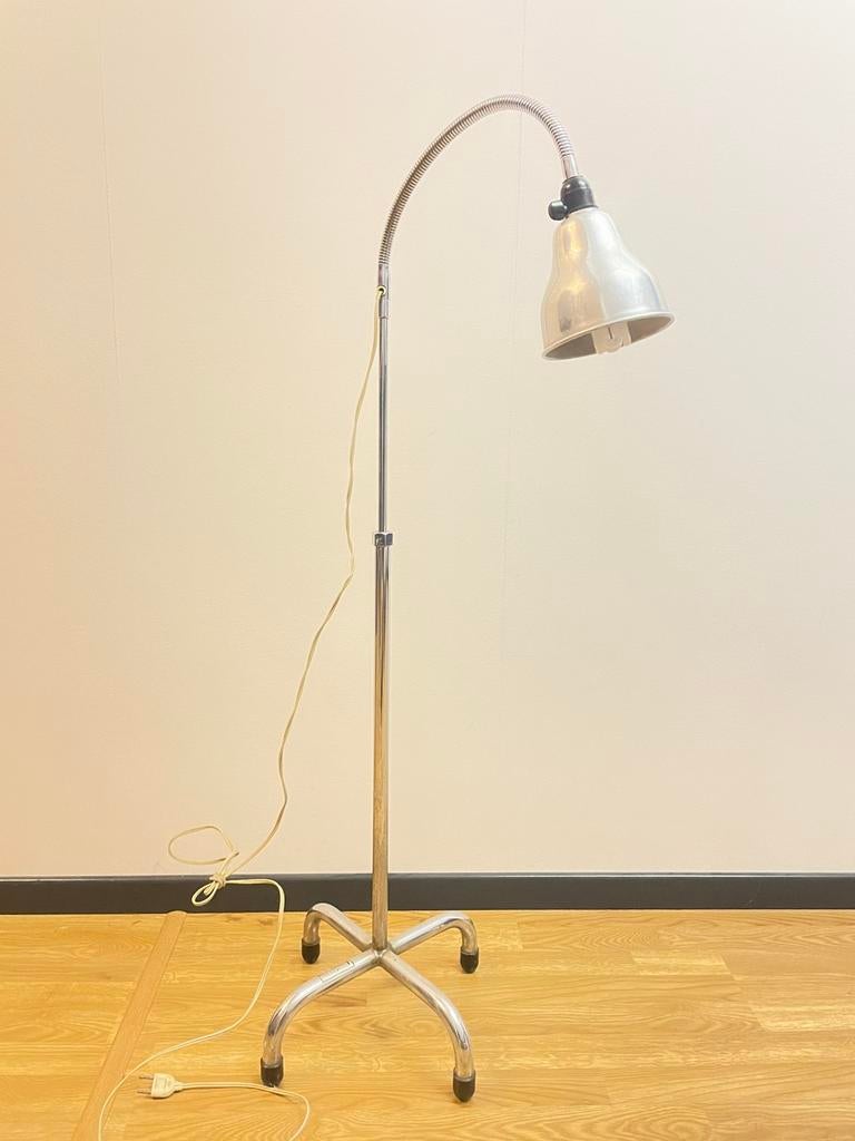 Retro lamp, Huis en Inrichting, Lampen | Vloerlampen, Ophalen, Zo goed als nieuw