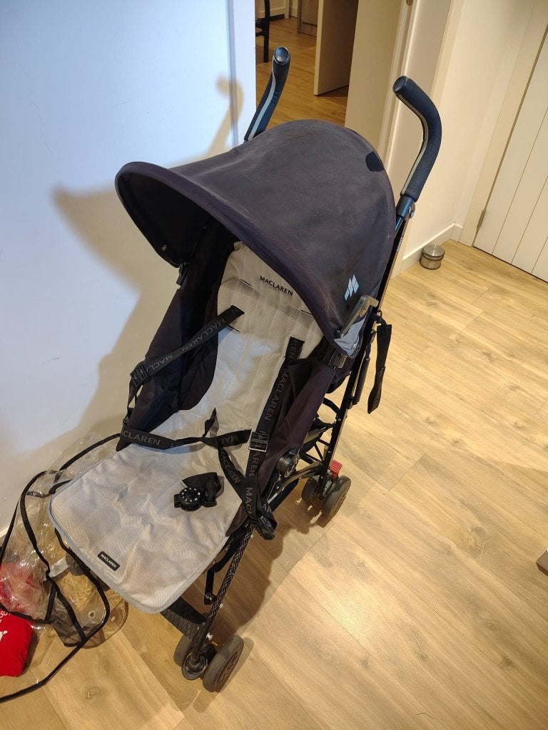 Buggy, Kinderen en Baby's, Ophalen, Gebruikt, Maclaren, Regenhoes