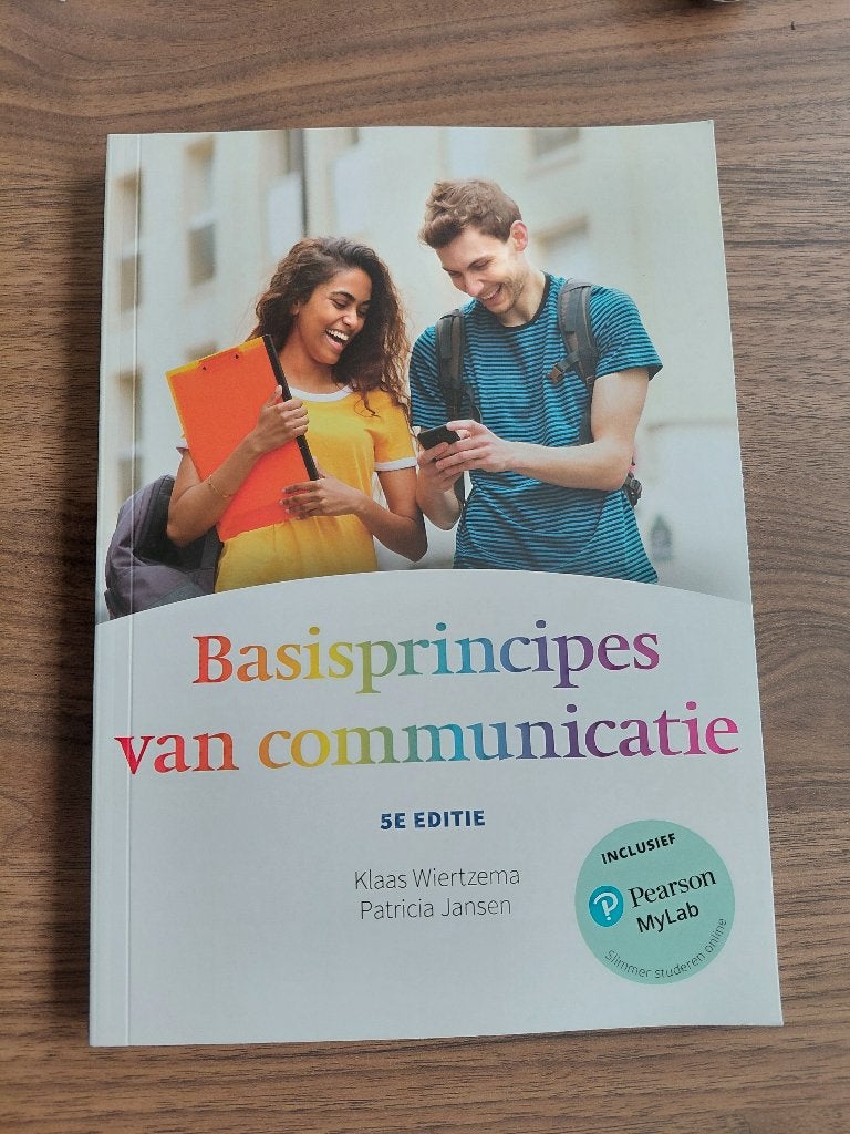Basisprincipes van communicatie (5e editie), Boeken, Klaas Wiertzema, Nieuw, Ophalen of Verzenden, Hogeschool
