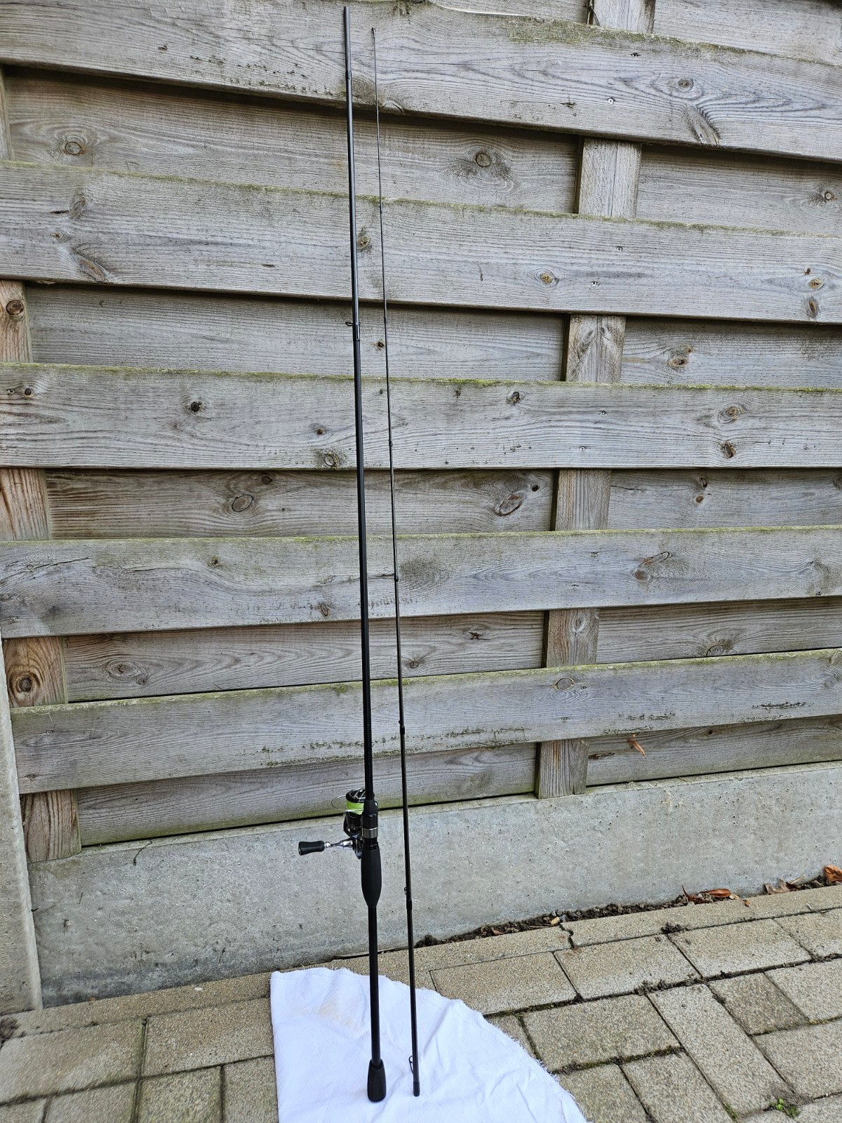 favorite black swan 4-16gr 2,74m met daiwa 24 luvias 2000, Ophalen, Zo goed als nieuw, Complete set
