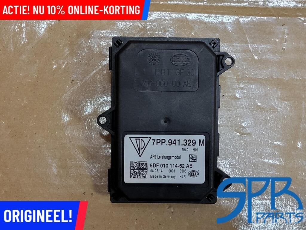 Audi Q3 8U A3 8V AFS MODULE 7PP941329M BOCHTENMODULE PORSCHE, Auto-onderdelen, Gebruikt, Porsche, Ophalen of Verzenden, AUDI