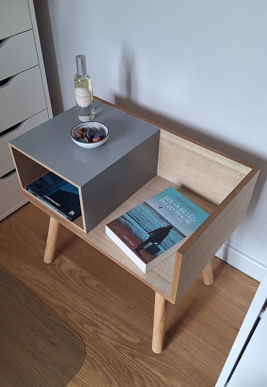 Petit meuble cosy - Table d'appoint/chevet  MAISONS DU MONDE, Moins de 55 cm, 45 à 60 cm, Enlèvement, Utilisé