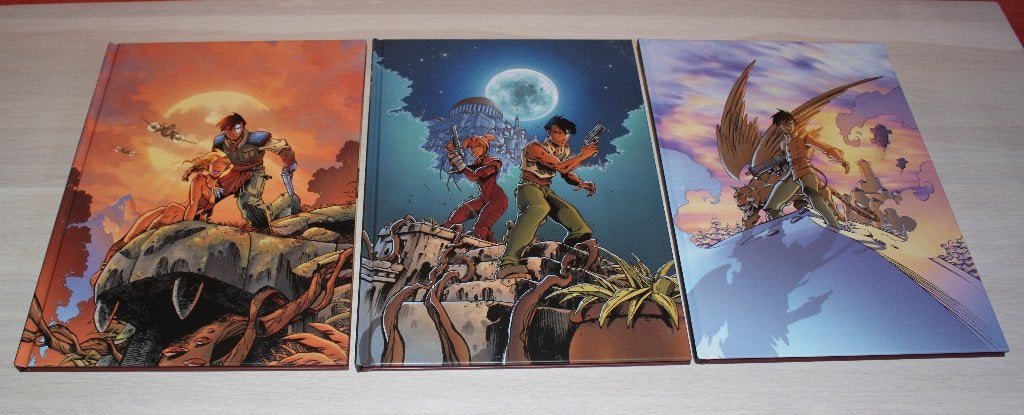 SLHOKA 1 à 3 couverture spéciale (éd.coffret) et état neuf., Livres, Plusieurs BD, Enlèvement ou Envoi, Comme neuf