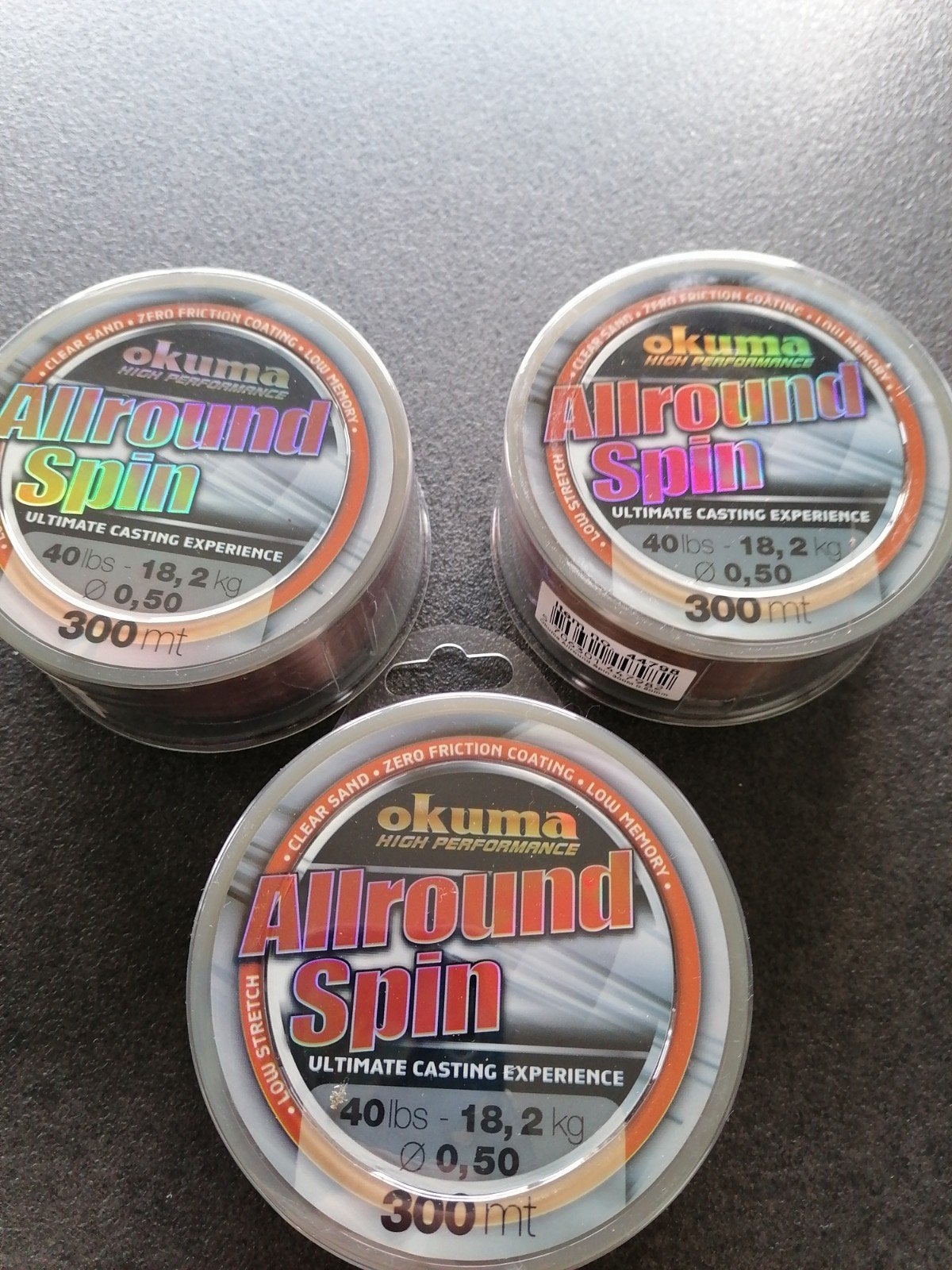 3 SPOELEN OKUMA ALLROUND SPIN. NIEUW, Sports nautiques & Bateaux, Enlèvement ou Envoi, Neuf