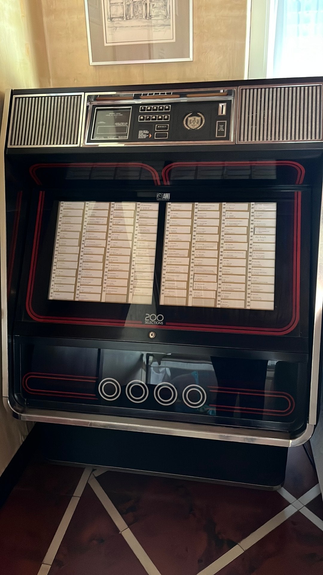 Juke-box Nice Rowe AMI R-84, Collections, Enlèvement, Utilisé, Ami