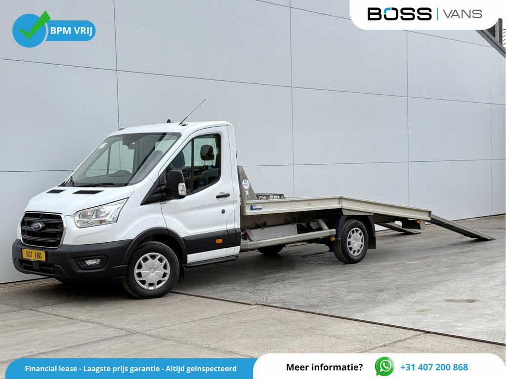 Ford Transit 350 2.0 TDCI 130PK Autotransporter Ambulance Ab, Autos, Achat, Entreprise, 3 places, Boîte manuelle