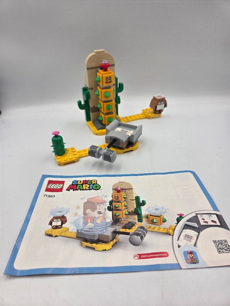 Lego Mario 71363 Desert Pokey - Kit d'extension, Enlèvement ou Envoi, Lego, Ensemble complet, Instructions incluses