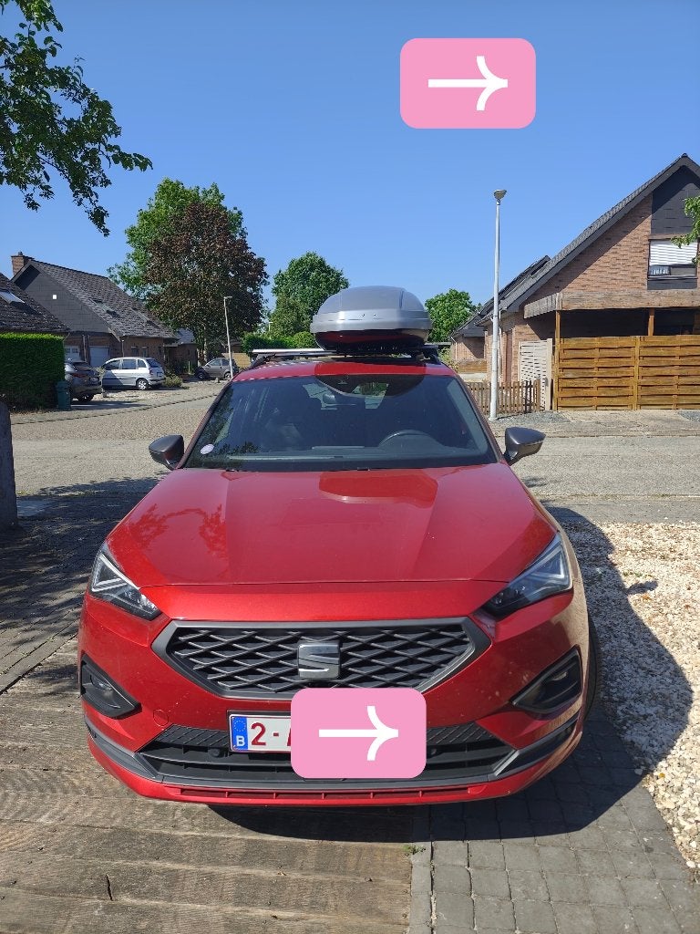 Dakkoffer, Auto diversen, Dakkoffers, Ophalen, Gebruikt