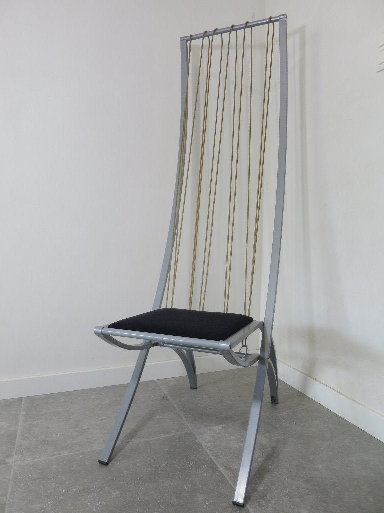 Zeldzame Dietrich Design „Harp” stoel - Vintage jaren 80, Antiek en Kunst, Antiek | Meubels | Stoelen en Sofa's, Ophalen