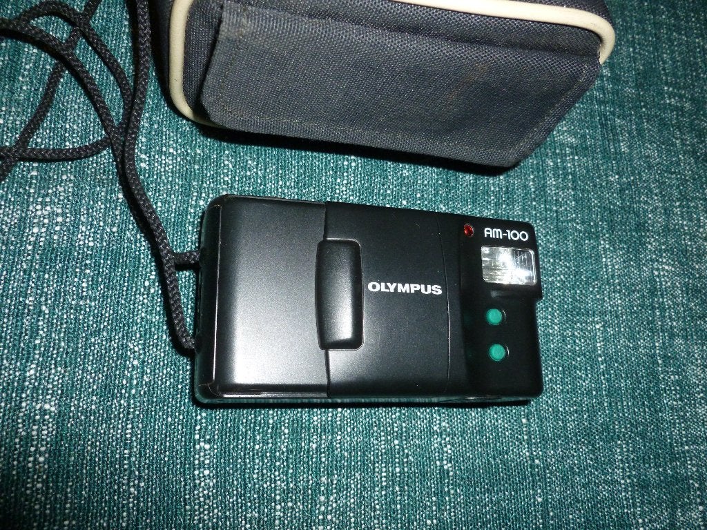 Olympus AM-100, Audio, Tv en Foto, Fotocamera's Analoog, Ophalen of Verzenden, Zo goed als nieuw, Compact, Olympus