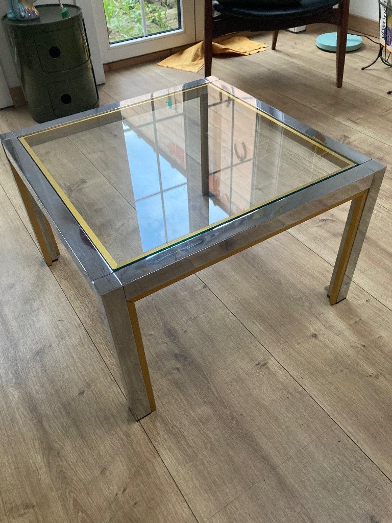 Salontafel, Ophalen, Gebruikt, 50 tot 100 cm, Vierkant