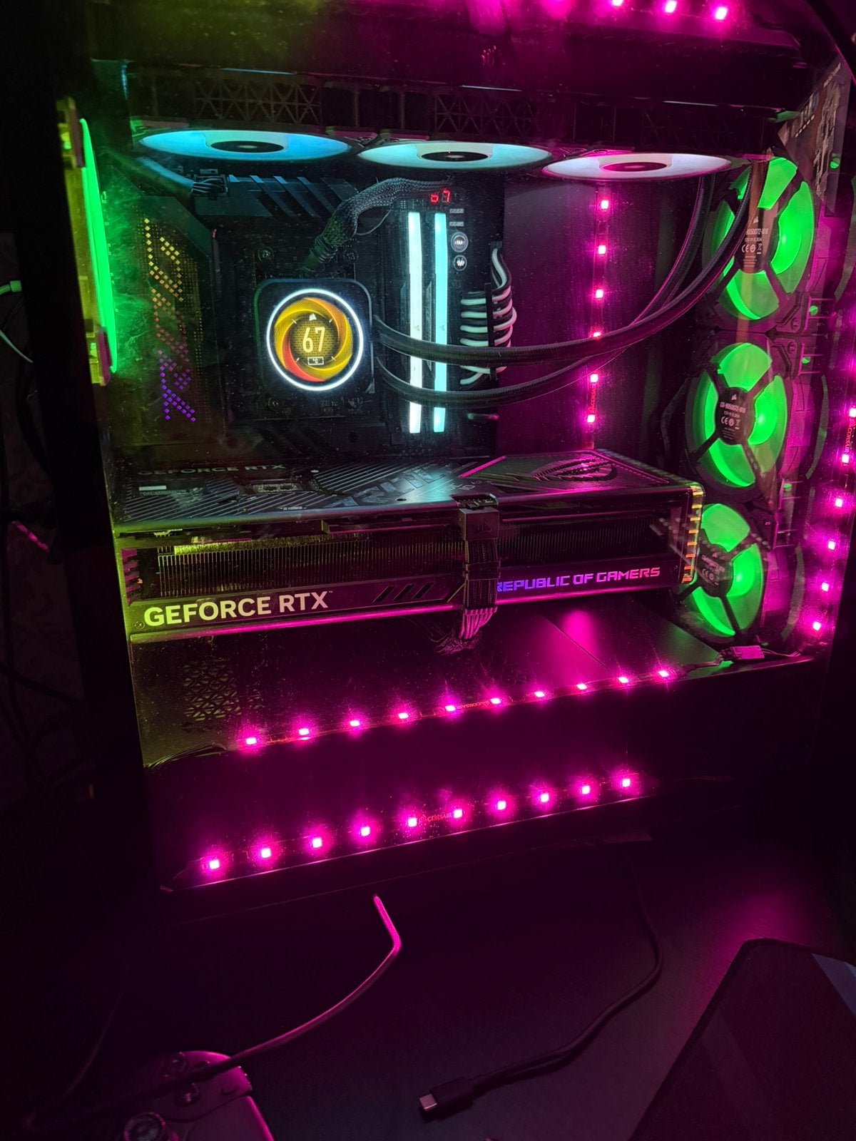 Ryzen 7 9800x3D - Rtx Rog 4080 Super - 1TB SSD - 32GB DDR5, Computers en Software, Desktop Pc's, 32 GB, Ophalen of Verzenden, Zo goed als nieuw