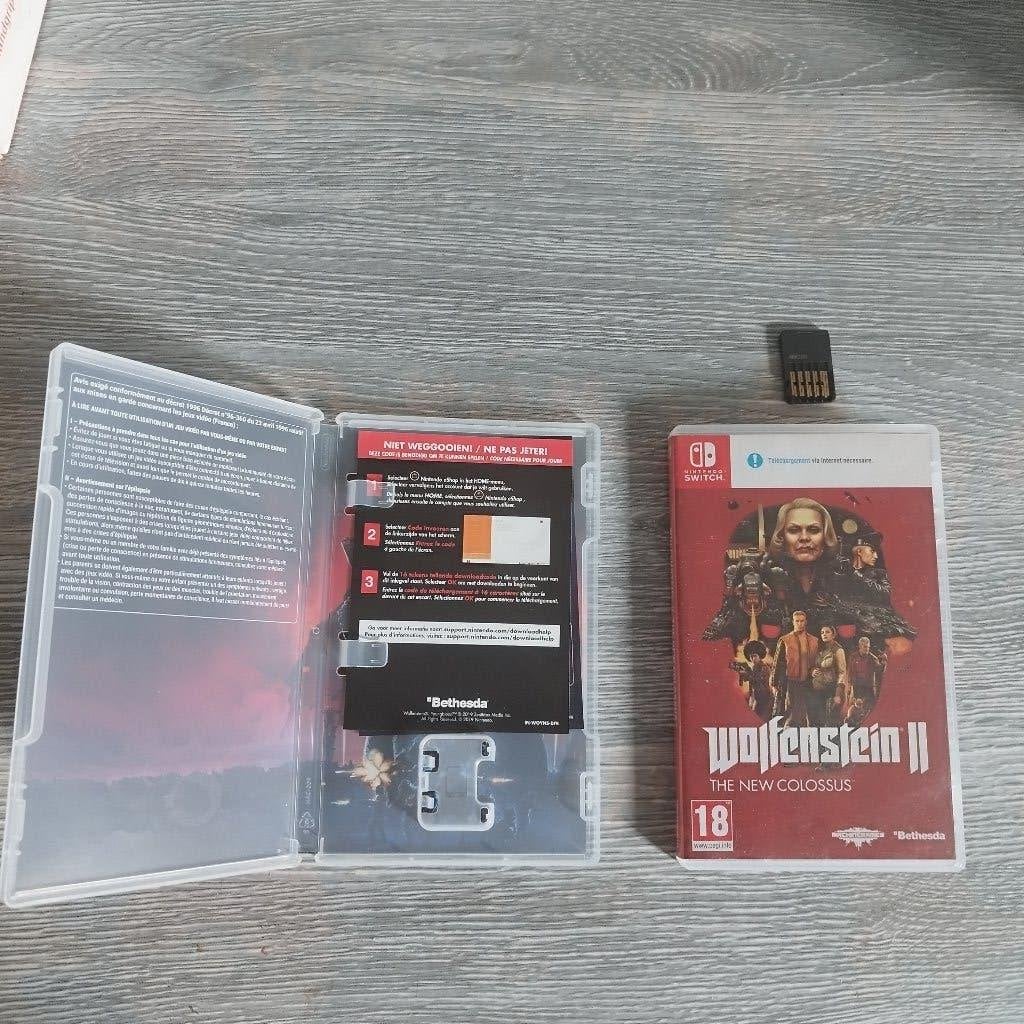 Pack de deux jeux Wolfenstein, Consoles de jeu & Jeux vidéo, Jeux | Nintendo Switch, Neuf, Shooter, Enlèvement ou Envoi, 1 joueur