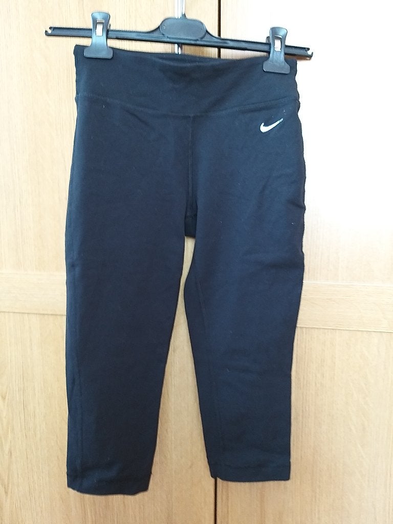 XS Nike fietssportbroek zwarte panty in zeer goede staat, Zwart, Nike, Ophalen of Verzenden, Hardlopen of Fietsen