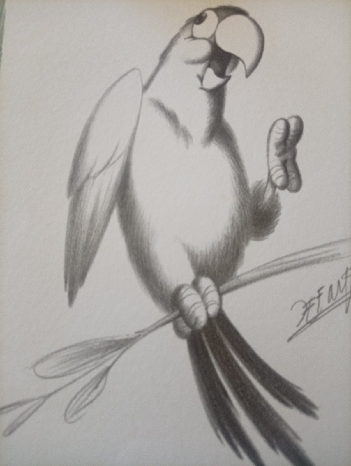 tekening de nys, Antiek en Kunst, Ophalen, Tekening