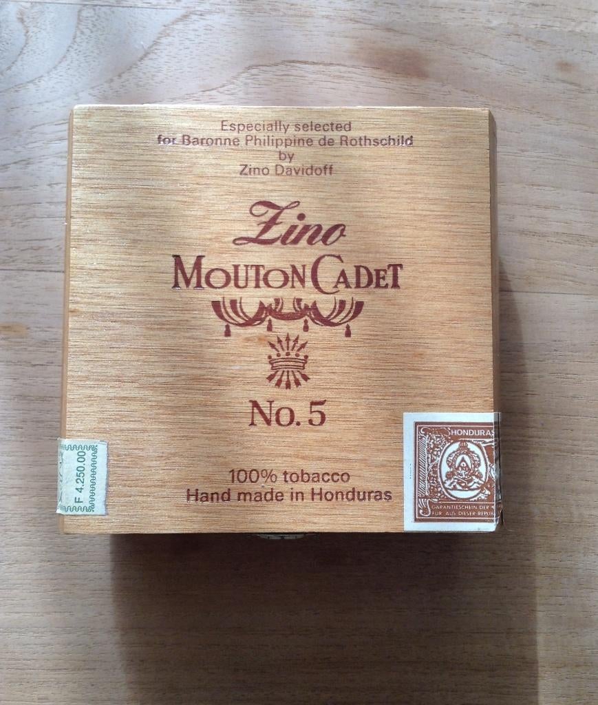 Boîte à cigares vide Zino Davidoff vintage, Enlèvement ou Envoi, Comme neuf