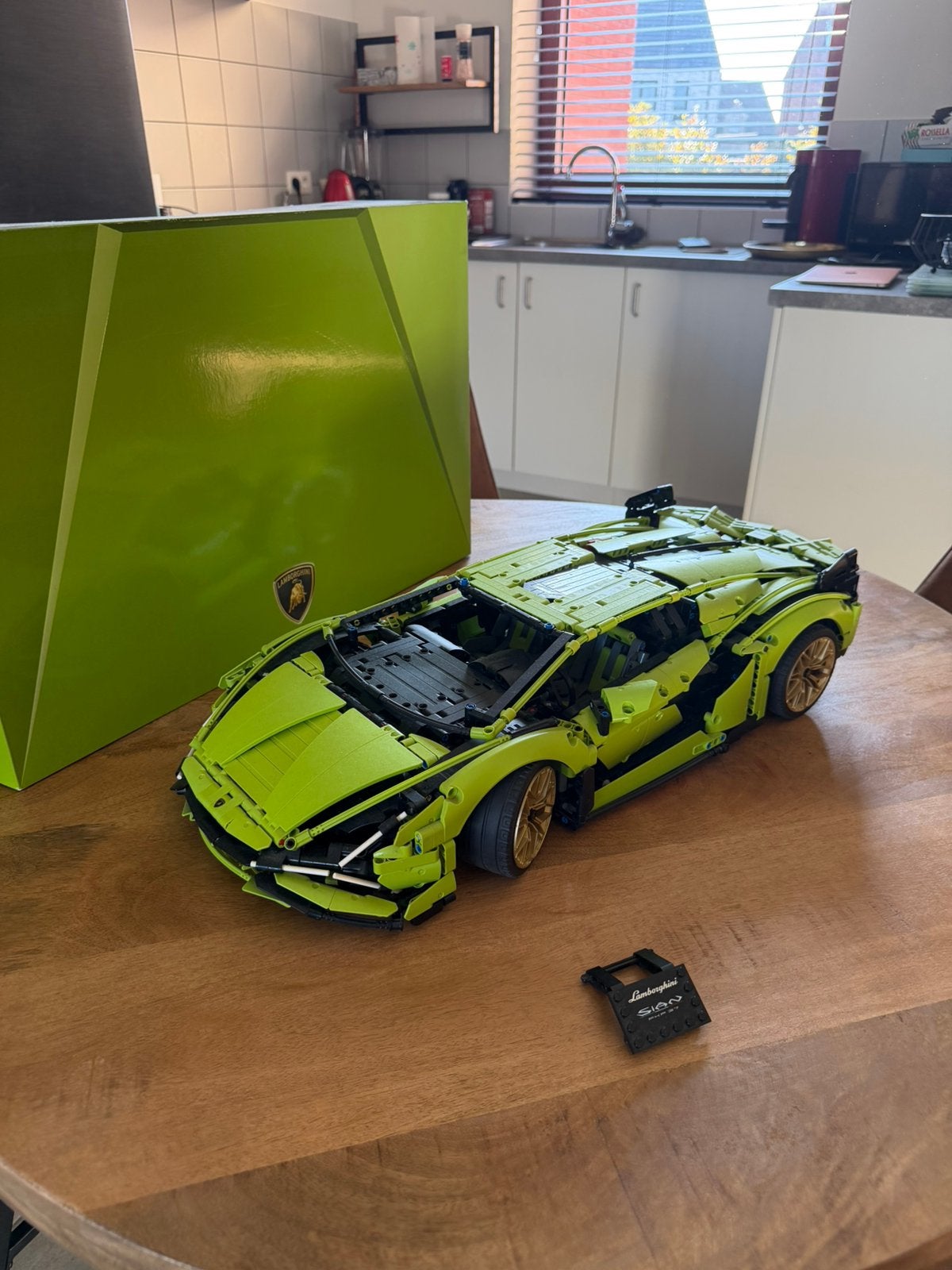 LEGO Technic 42115 Lamborghini Sián FKP 37 Compleet met doos, Lego, Comme neuf, Enlèvement, Technic