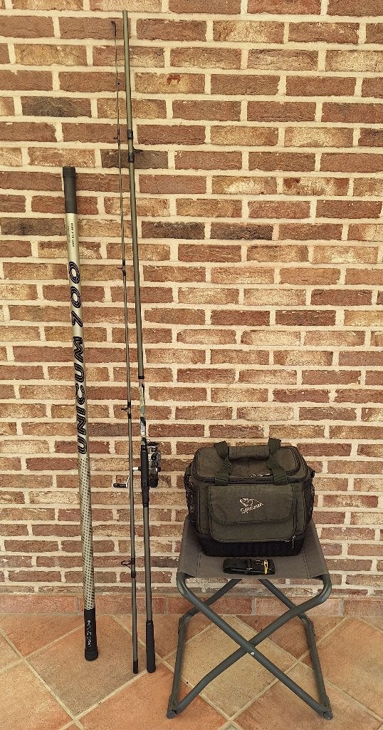 Mitchell/Shimano/Elite/DAM etc... visgerief., Ophalen, Zo goed als nieuw, Molen
