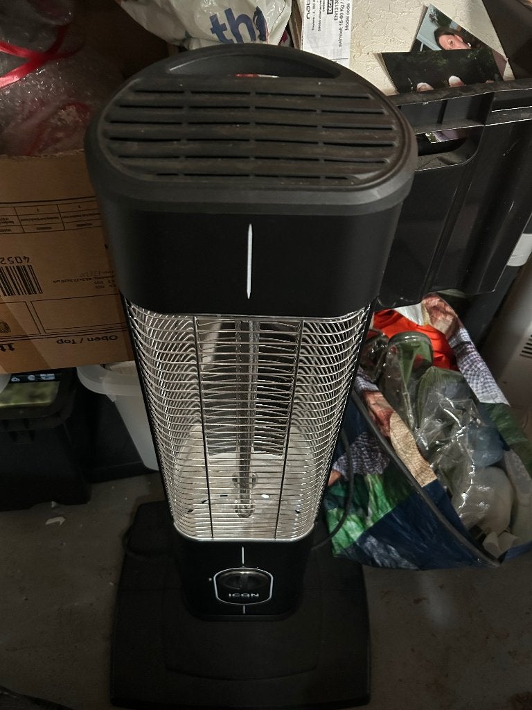 warmtestraler, Doe-het-zelf en Bouw, Verwarming en Radiatoren, Ophalen, Gebruikt, 800 watt of meer, Overige typen