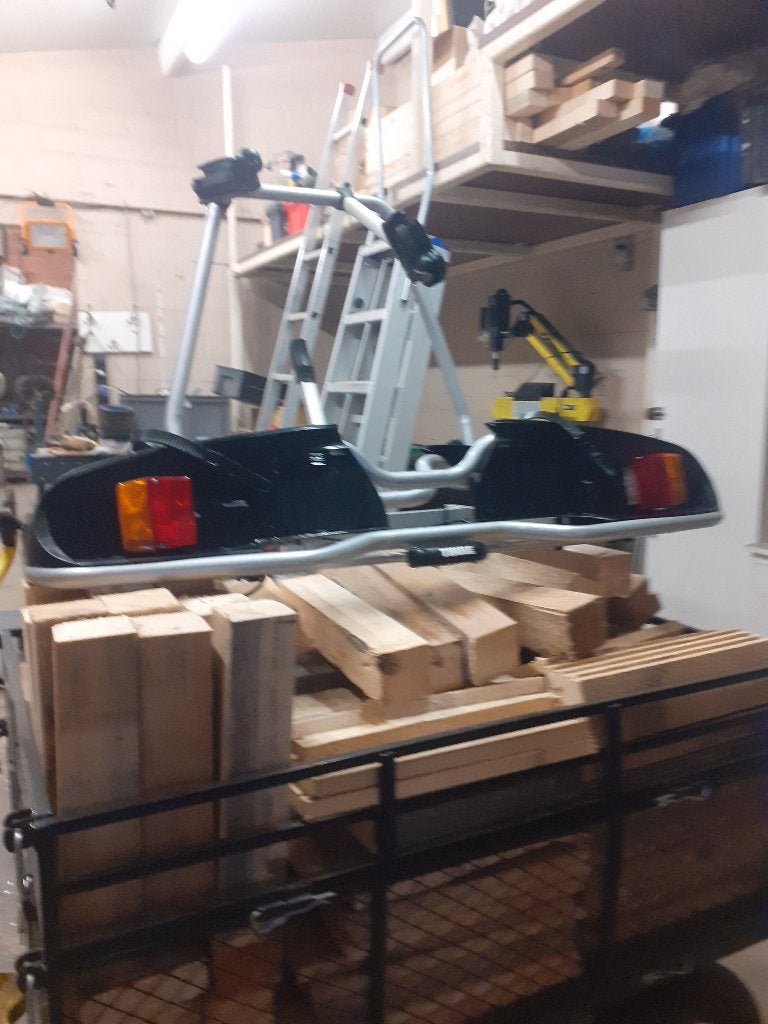 fietsrek, Ophalen, Zo goed als nieuw, Fietsendrager-accessoire, 2 fietsen