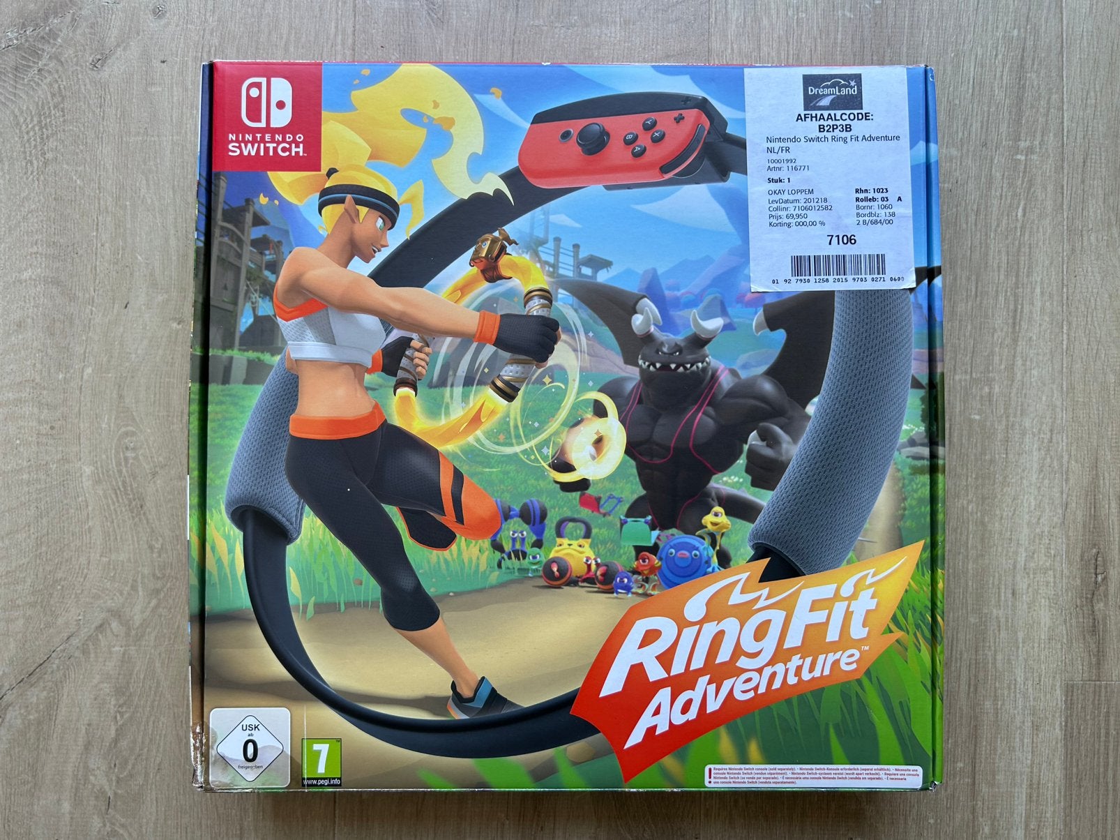 Ring Fit Adventure - Nintendo Switch, Enlèvement ou Envoi, Comme neuf, Sport