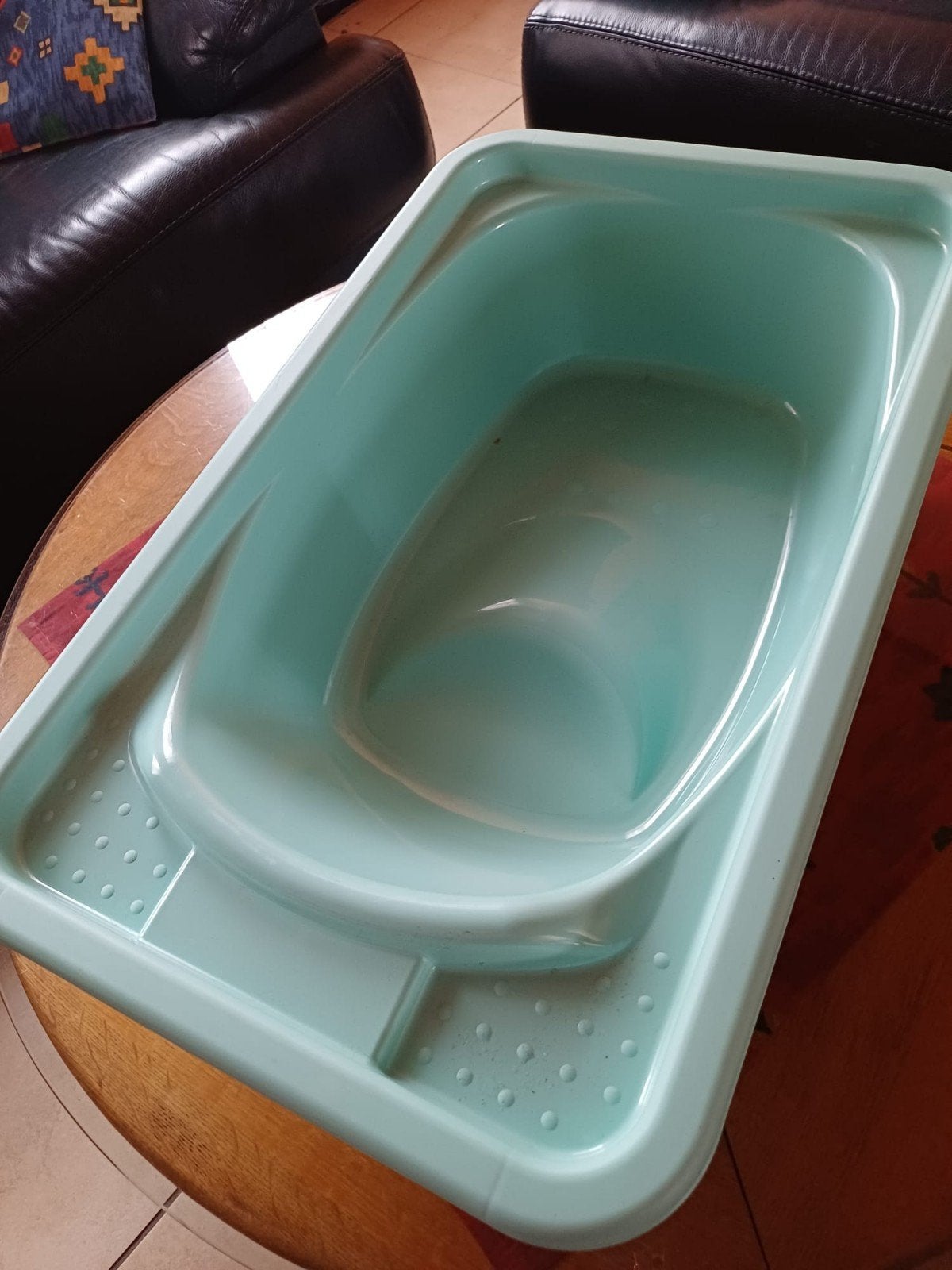 baignoire pour bébé, Enlèvement