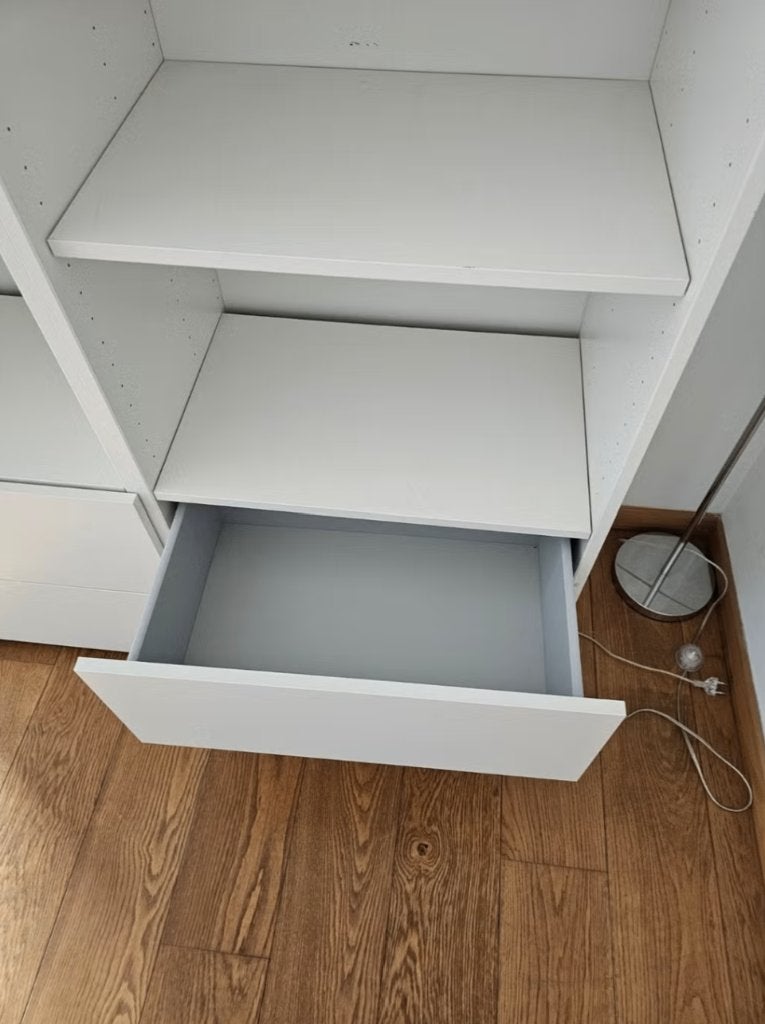 BILLY IKEA armoire blanc a vendre, Maison & Meubles, Armoires | Bibliothèques, 25 à 50 cm, Comme neuf, 100 à 150 cm, Enlèvement